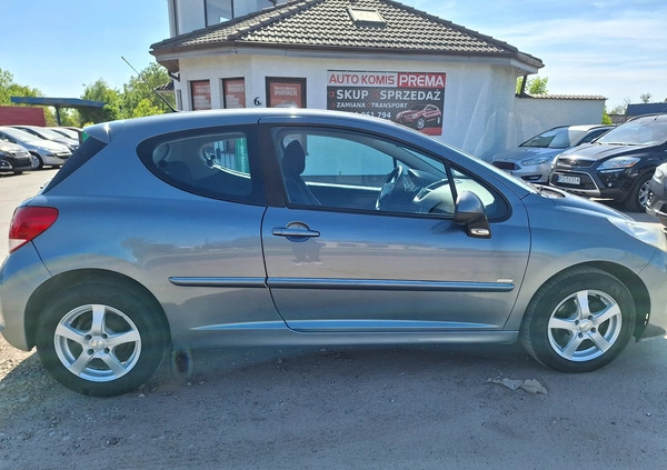 Peugeot 207 cena 12900 przebieg: 203000, rok produkcji 2010 z Trzciel małe 106